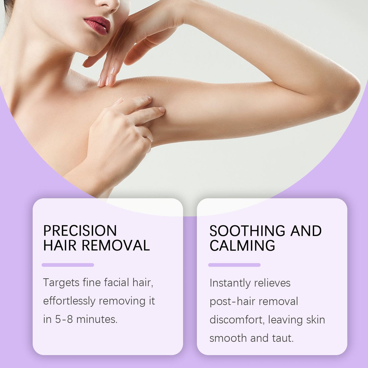 Phofay Bikini Pain-Free Hair Removal Cream for Sensitive Skin